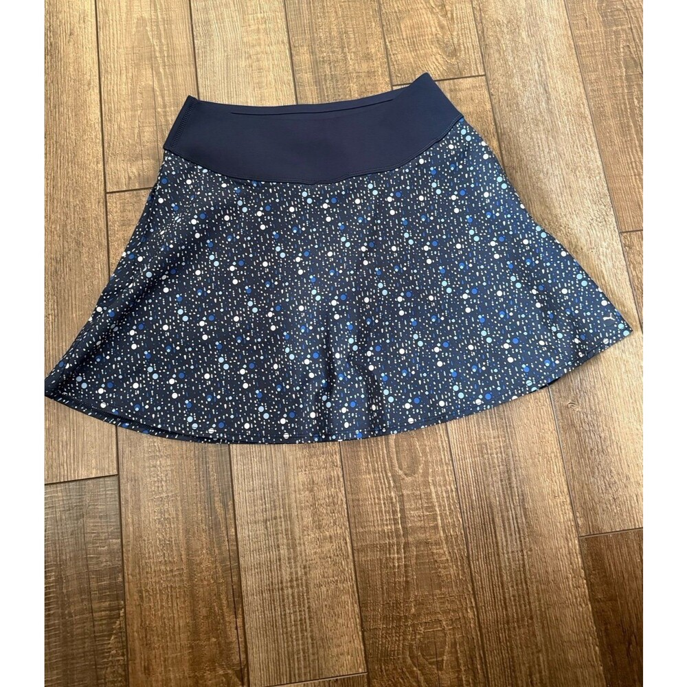 Women’s Puma Golf PWRSHAPE Dot Skort Sz. Small Navy
